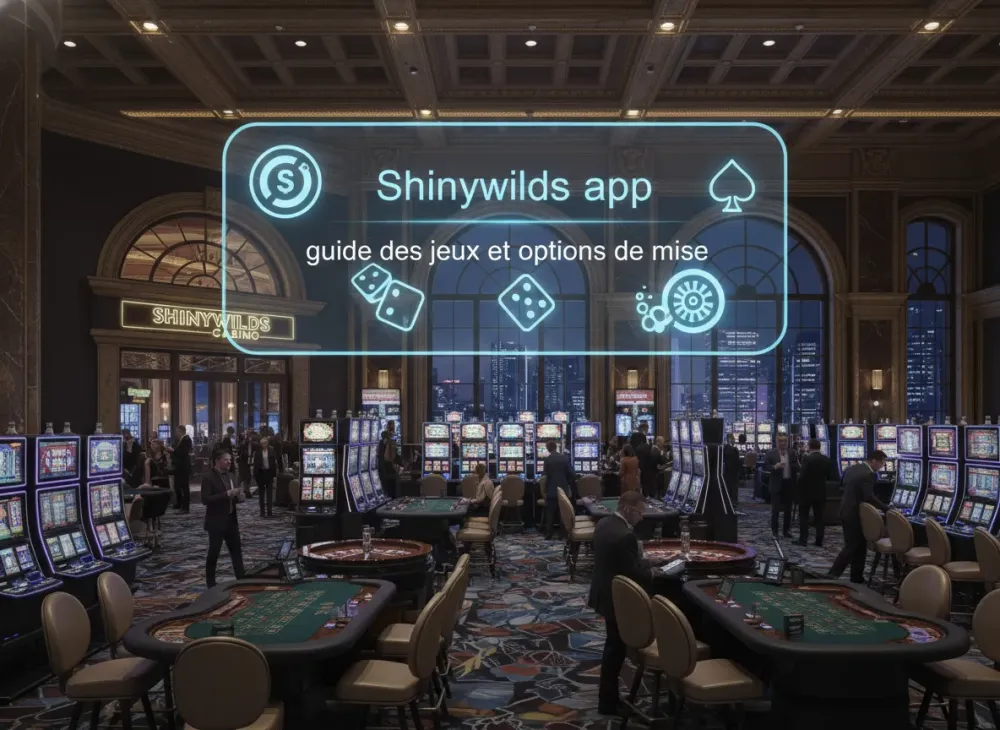Shinywilds app guide des jeux et options de mise