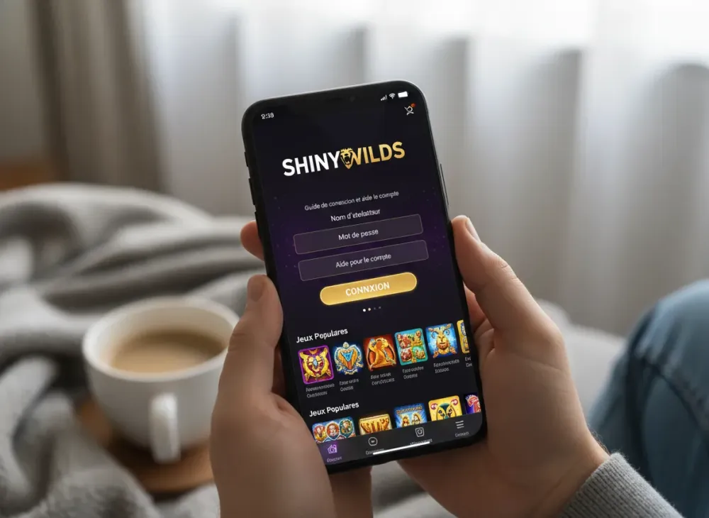 Shinywilds login guide de connexion et aide pour le compte