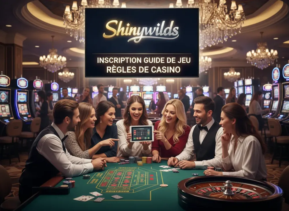 Shinywilds inscription guide de jeu et règles de casino