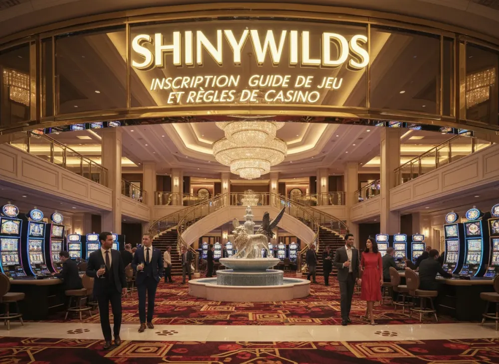 Shinywilds inscription guide de jeu et règles de casino